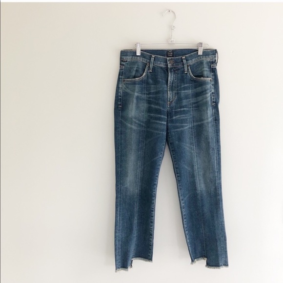 Citizens of Humanity Amari Step Hem Jeans Size 28 - Picture 2 of 15